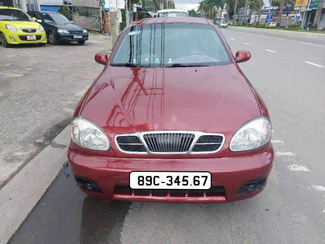 Xe ô tô Daewoo Lanos cũ kèm biển số xe ô tô 89C-345.67